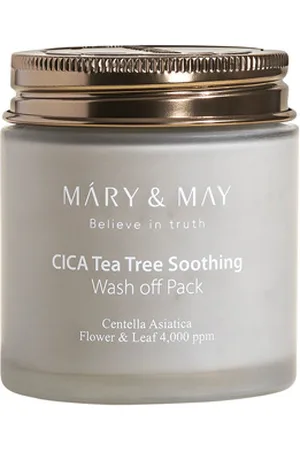 Mary&May Cica TeaTree Soothing Wash Off Pack - 125g