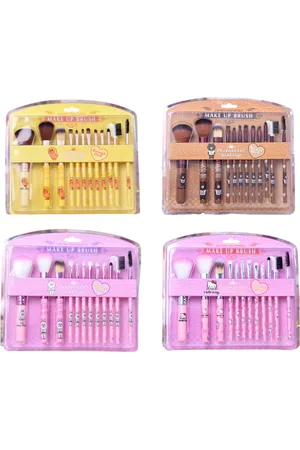 MINGXIER Cartoon Makeup Brush - 12pcs (Random Colour) - 1 set
