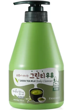 Kwailnara Milk Body Cleanser - 560g - Green Tea
