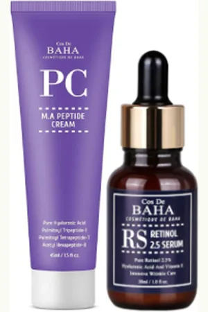 Cos De BAHA Retinol + Peptide Set A