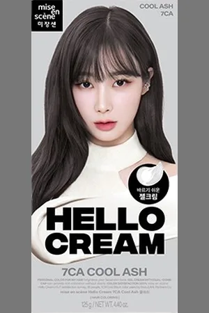 miseenscéne Hello Cream (2024 New Version) - 120g - 7CA Cool Ash