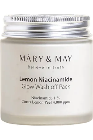 Mary&May Lemon Niacinamide Glow Wash Off Pack - 125g