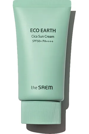 The SAEM Eco Earth Cica Sun Cream SPF50+PA++++ - 50g