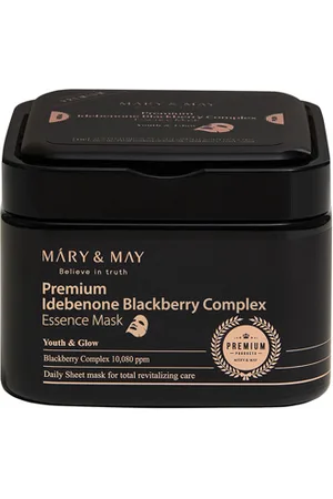 Mary&May Premium Idebenone Blackberry Complex Essence Mask - 20EA/250g