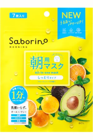 BCL Saborino Morning Mask - 7piezas - Fruity Herbal