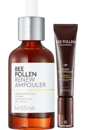 Missha Bee Pollen Renew Ampouler - 40ml (1ea) + Eye Ampouler - 30ml (1ea) Set