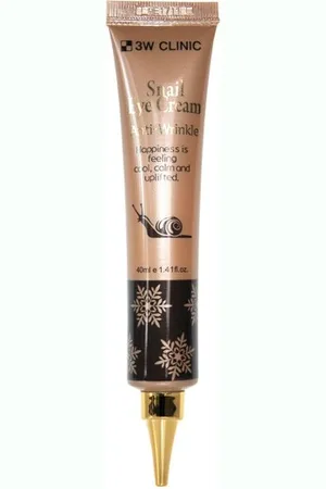 3W Clinic Snail Eye Cream Anti Wrinkle - 40ml (Tube Type)