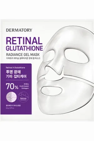 Dermatory Retinal Glutathione Radiance Gel Mask - 1pieza