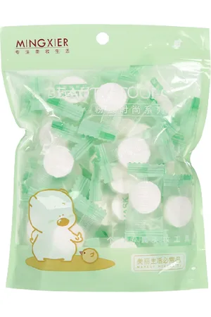 MINGXIER Compressed Face Mask Tablets - 50piezas