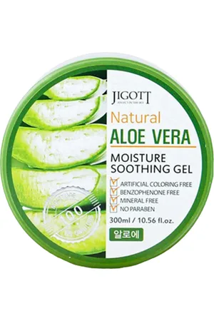 Jigott Natural Aloe Vera Moisture Soothing Gel - 300ml