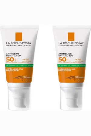 LA ROCHE-POSAY Anthelios UVmune 400 Oil Control Gel-Cream SPF50+ - 50ml (2ea) Set