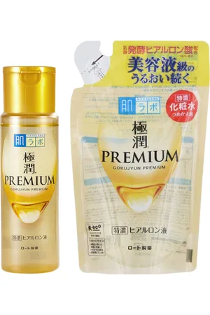 Rohto Mentholatum Hada Labo Gokujyun Premium Lotion + Refill Set