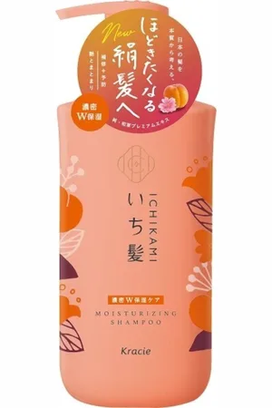 Kracie Ichikami Intensive Moisturizing Dual Care Shampoo - 480ml