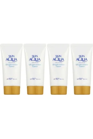 Rohto Mentholatum Skin Aqua Super Moisture Essence Sunscreen (4ea) Set