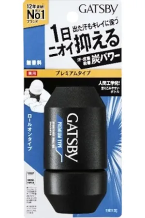 Mandom Gatsby Premium Type Deodorant Roll-on - 60ml - Unscented