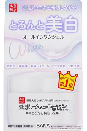 Sana Soy Milk Whitening 6 In 1 Concentrated Gel - 100g