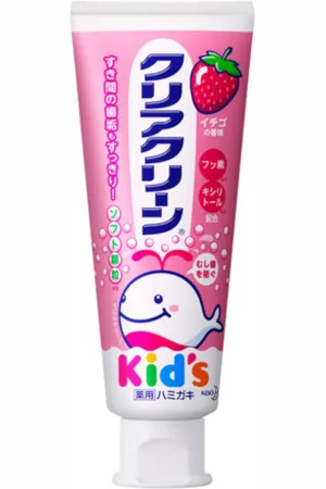 Kao Toothpaste For Kids (Strawberry) - 70g