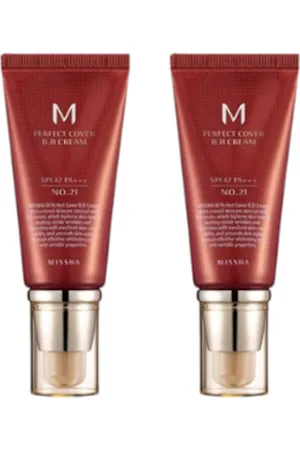 Missha [Oferta] M Perfect Cover BB Cream - 50ml - #21 Light Beige (2ea) Set