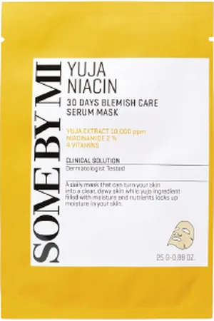 SOME BY MI [Oferta] - Yuja Niacin 30 Days Miracle Blemish Serum Mask - 1pieza