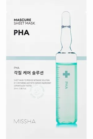 Missha Mascure Solution Sheet Mask - PHA - 1pieza