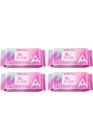 BCL Saborino Good Night Mask - 30 pc - Vitamin A (4ea) Set