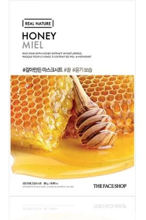 The Face Shop Real Nature Face Mask - Honey - 1pieza