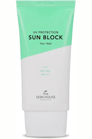 THE SKIN HOUSE UV Protection Sun Block Tea Tree SPF50+ PA+++ - 50ml