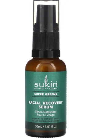 Sukin Super Greens Facial Recovery Serum - 30ml