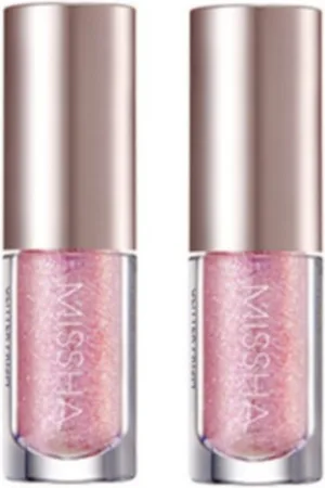 Missha Glitter Prism Liquid Eye Shadow (Topper) - 3g - 03 Space Odyssey (2ea) Set