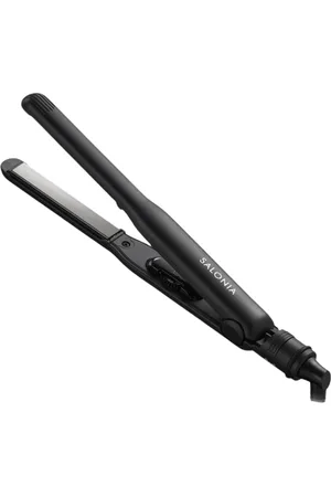 SALONIA Hair Straightener (100V - 240V) - 1pc - 15mm Black SL-004S