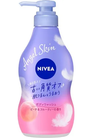 NIVEA Japan Angel Skin Body Wash Peach & Fruity Scent - 480ml