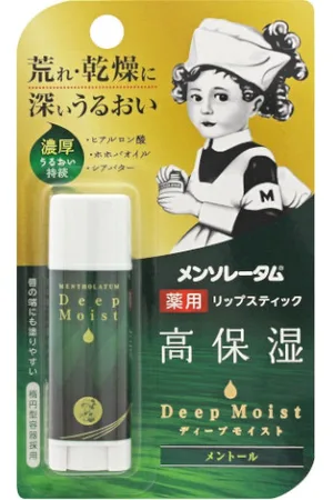 Rohto Mentholatum Deep Moist Lip Balm - Menthol - 4.5g