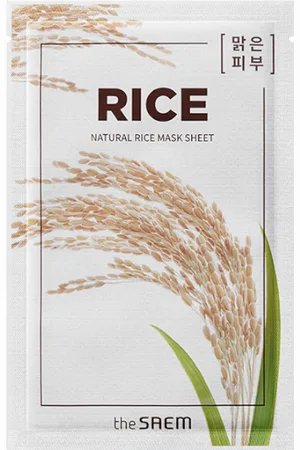 The SAEM Natural Mask Sheet - Rice - 1pieza