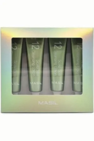 Masil 12 Scalp Spa Cleansing Lotion Pack - 15ml X 4piezas