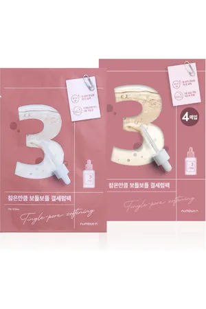 numbuzin No.3 Tingle-Pore Softening Sheet Mask - 27g*4ea