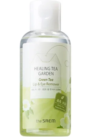 The SAEM Healing Tea Garden Green Tea Lip & Eye Remover - 150ml