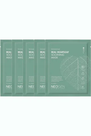 NEOGEN Dermalogy Real Heartleaf Soothing Mask - 5ea