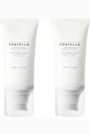 SKIN1004 Madagascar Centella Tone Brightening Tone-Up Sunscreen SPF50+ PA++++ - 50ml (2ea) Set