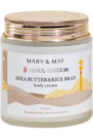 Mary&May Shea Butter & Rice Bran Body Cream Seoul Edition - 250ml