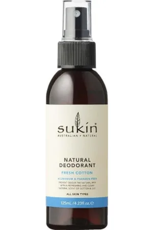Sukin Natural Deodorant Fresh Cotton - 125ml