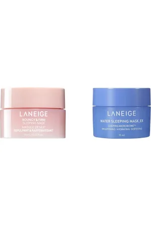 LANEIGE Bouncy & Firm Sleeping Mask - 10ml (1ea) X Water Sleeping Mask EX - 15ml (1ea)