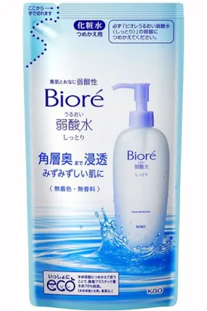 Kao Biore Moisturizing Weak Acid Water Refill - 180ml