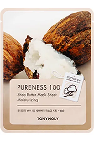 Tonymoly Pureness 100 Mask Sheet - Shea Butter - 1pieza