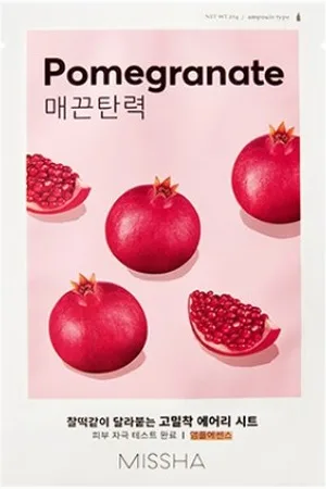 Missha [Oferta] - Airy Fit Sheet Mask - Pomegranate - 1pieza