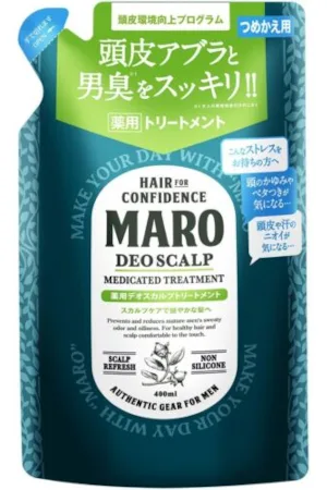Naturelab Storia Maro Men Deo Scalp Medicated Treatment Conditioner Refill - 400ml