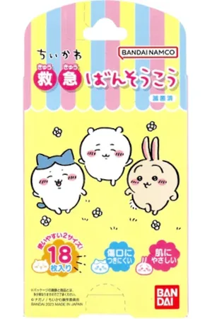 Bandai Pattern Medicinal Tape - 18 piezas - Chiikawa