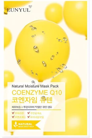 EUNYUL Natural Moisture Mask Pack - Coenzyme Q10 - 1pieza