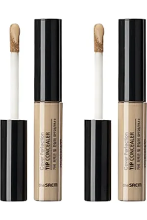 The SAEM Cover Perfection Tip Concealer - 02 Rich Beige (2ea) Set