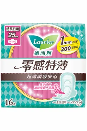 Kao Laurier Super Slim Guard Long Day 25cm - 16piezas