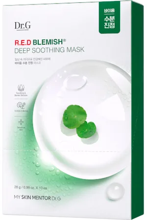 Dr.G R.E.D Blemish Cool Soothing Mask - 10c/u